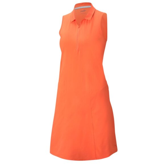 NEW Puma Cruise Golf Dress in orange, Sport Activewear, Size S - Picture 5 of 16